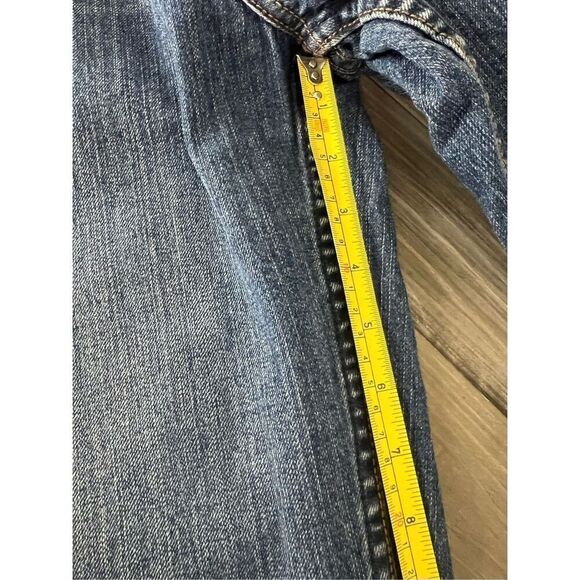 Levi’s Signature Mid Rise Bootcut‎ Jeans 12 Long Tall - Picture 8 of 9